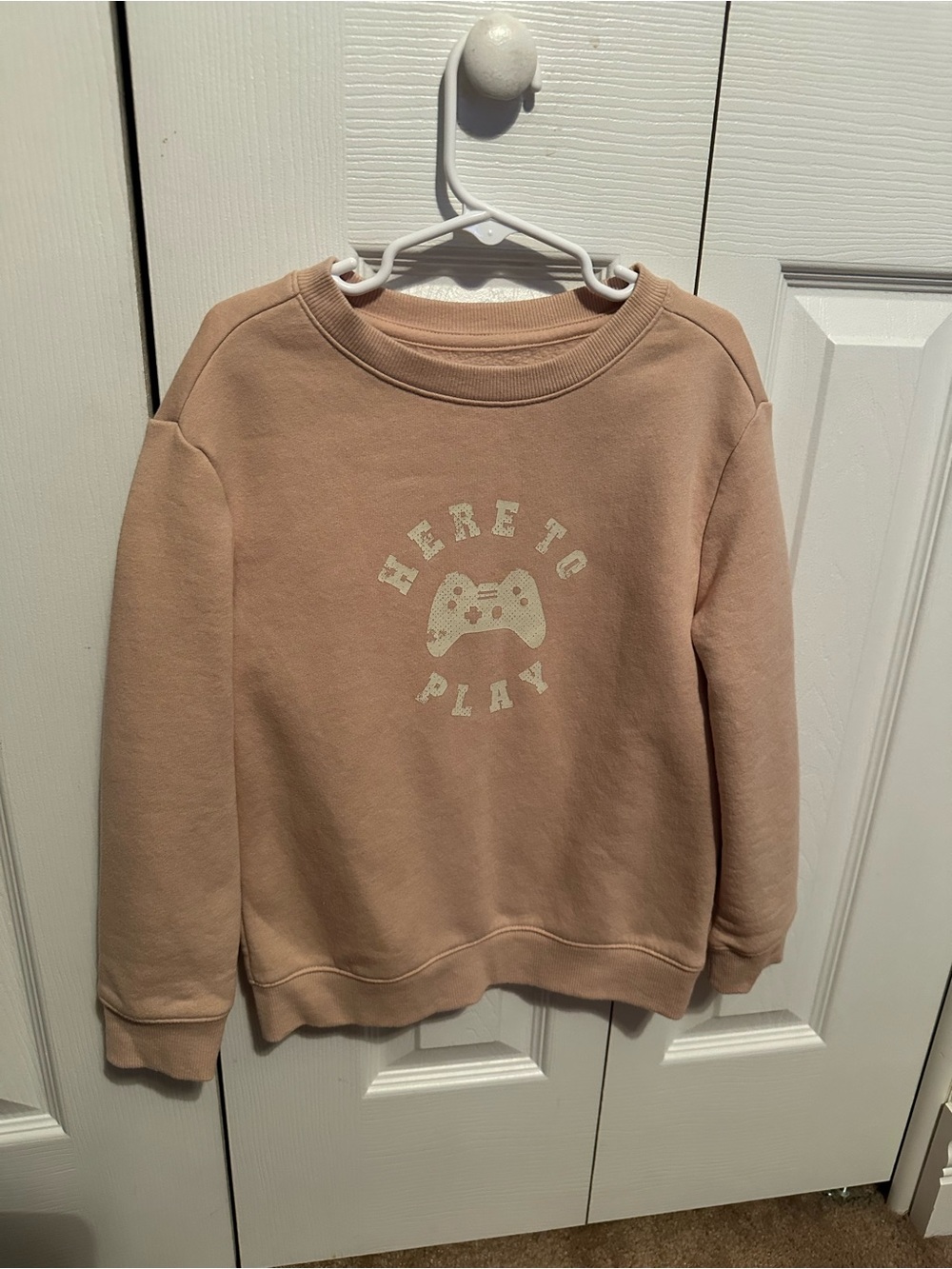 Cat & Jack Blush Crewneck Pullover
